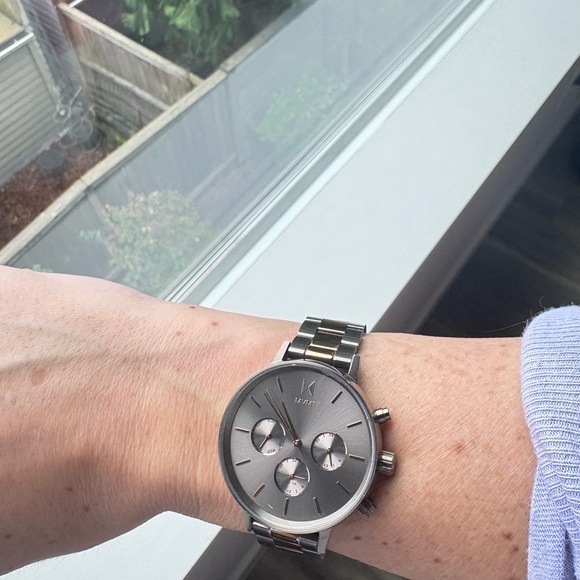 MVMT Two-Tone Titanium and Rose Gold Women’s NovaWatch